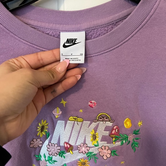 DEADTSOCK| Nike Unisex Sportswear Club Fleece Sweatshirt-Violet - Picture 4 of 6